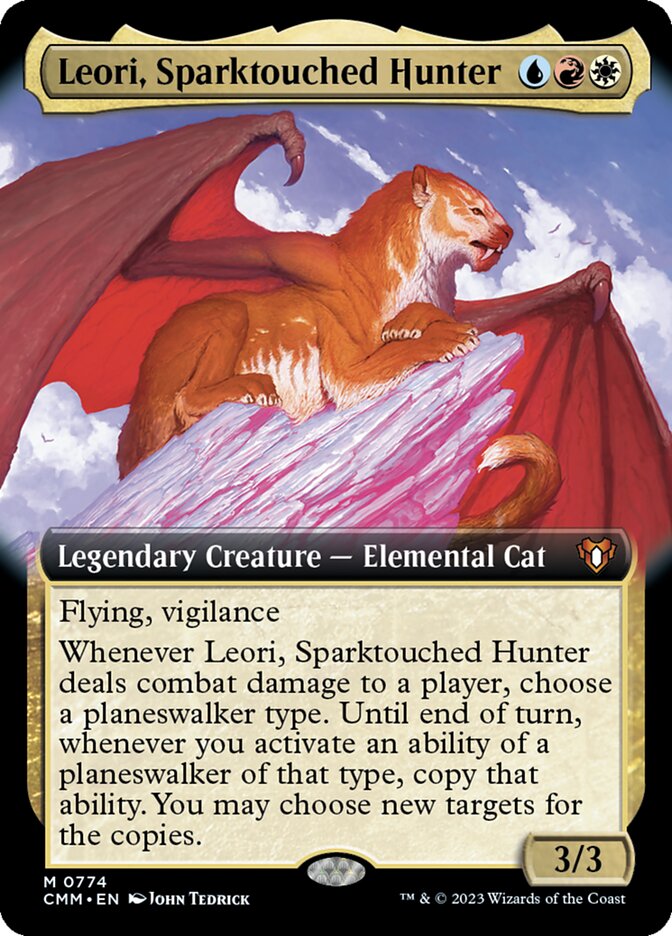 Leori, Sparktouched Hunter (Extended Art) :: CMM