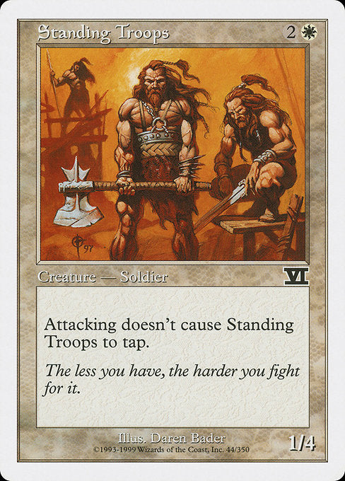 6ED: Standing Troops