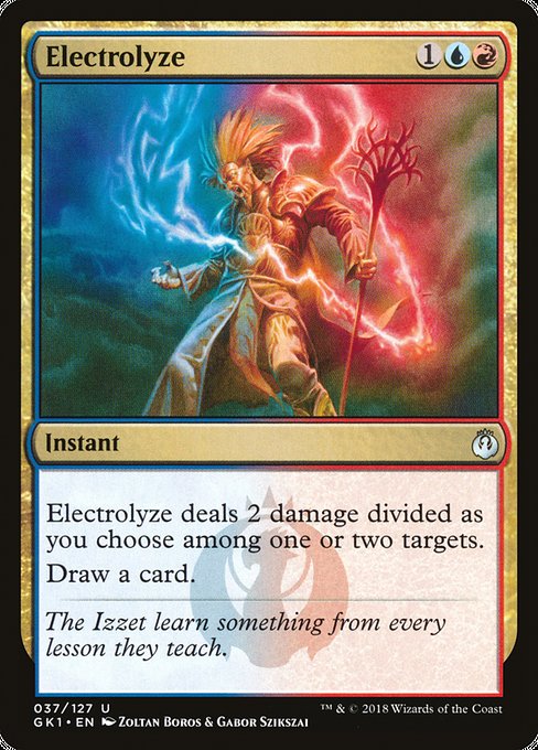 GK1: Electrolyze