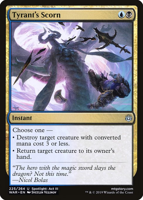 WAR: Tyrant's Scorn