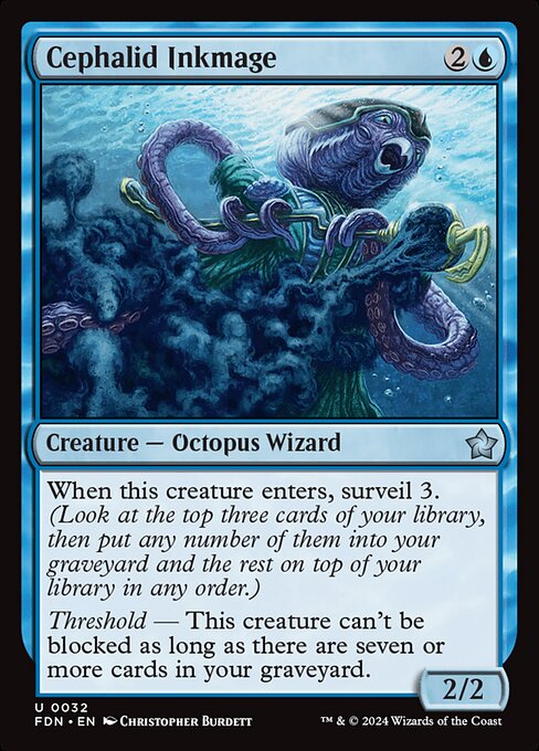 FDN: Cephalid Inkmage (Foil)