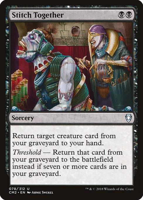 CM2: Stitch Together