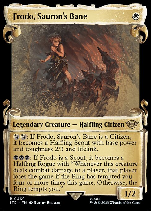 LTR: Frodo, Sauron's Bane (Showcase Scrolls)