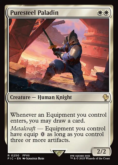 FIC: Puresteel Paladin