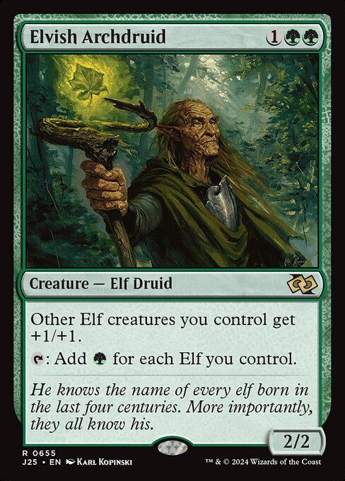 J25: Elvish Archdruid