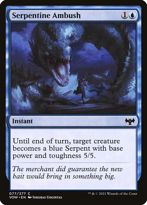 VOW: Serpentine Ambush (Foil)