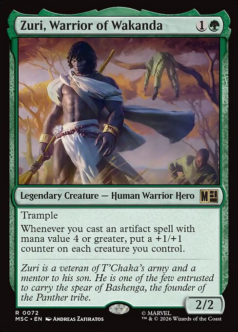 MSC: Zuri, Warrior of Wakanda