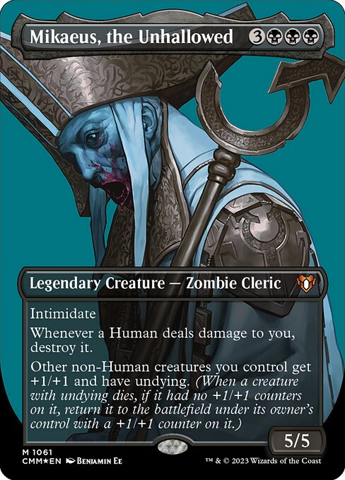 CMM: Mikaeus, the Unhallowed (Textured Foil)