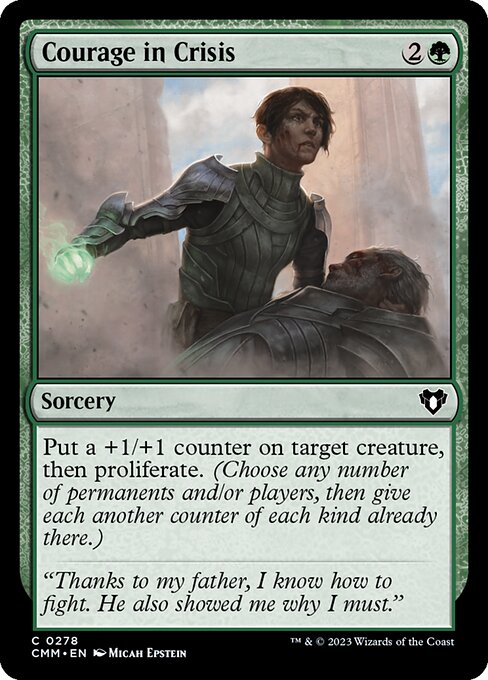 CMM: Courage in Crisis (Foil)