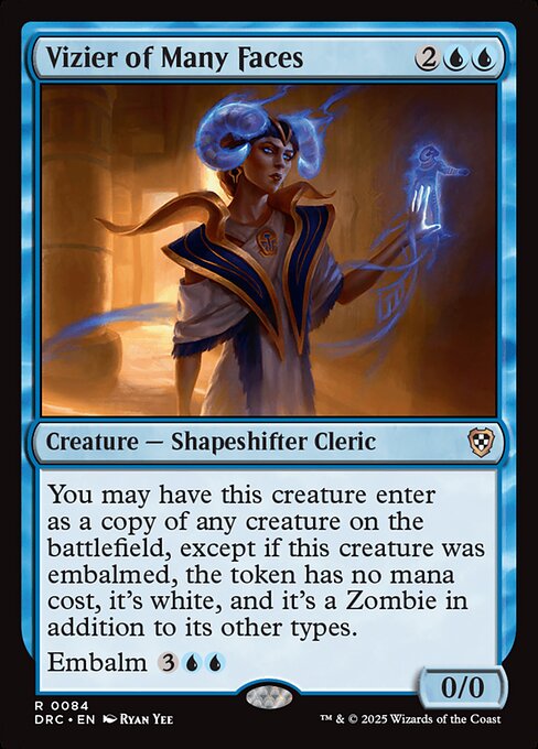 DRC: Vizier of Many Faces