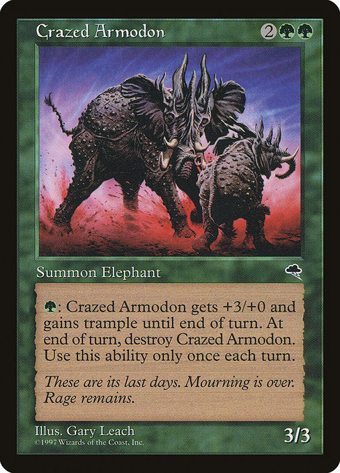 TMP: Crazed Armodon