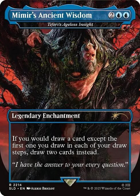 SLD: Mimir's Ancient Wisdom - Teferi's Ageless Insight (Foil)