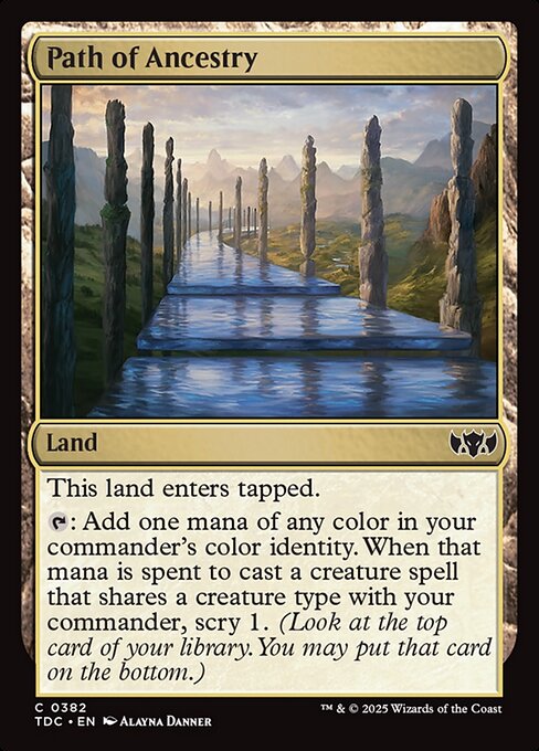 TDC: Path of Ancestry