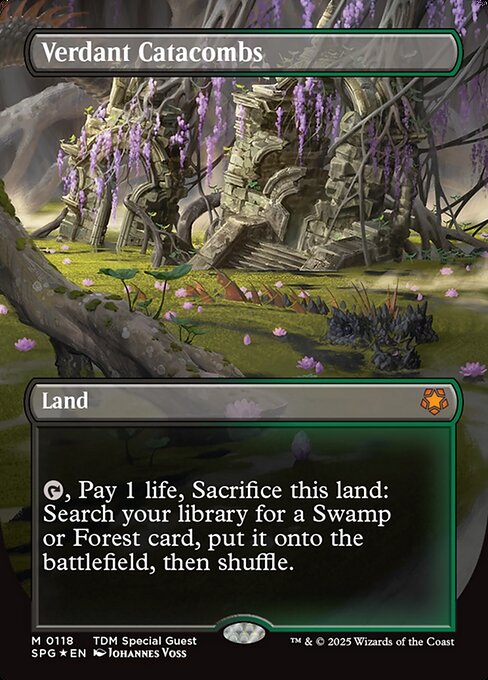 SPG: Verdant Catacombs (Borderless) (Dragonscale Foil)
