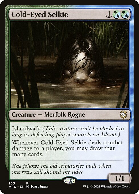 AFC: Cold-Eyed Selkie