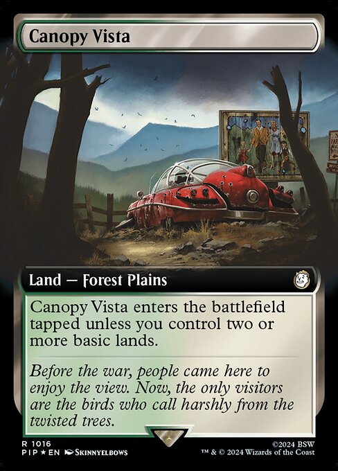 PIP: Canopy Vista (Extended Art) (Surge Foil)