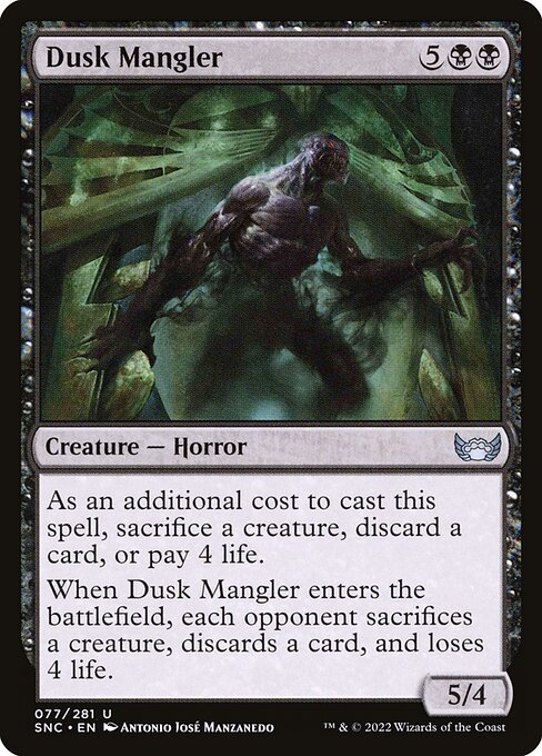 SNC: Dusk Mangler (Foil)