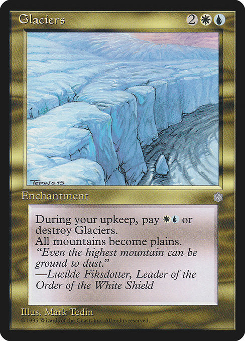 ICE: Glaciers