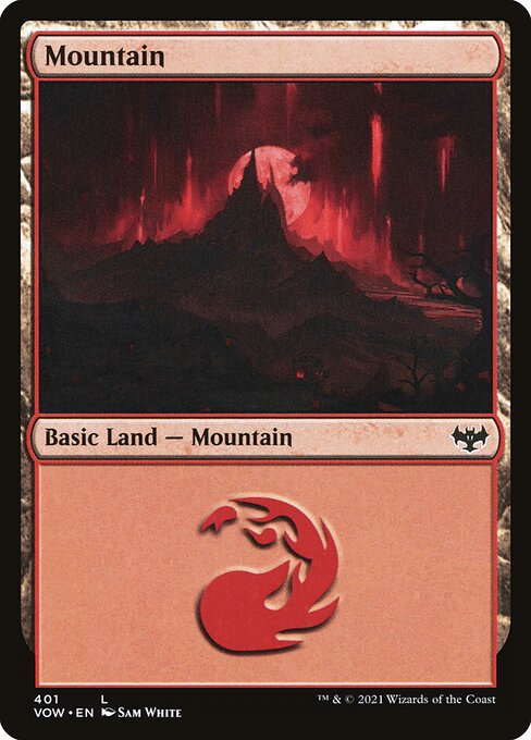 VOW: Mountain (401) (Foil)