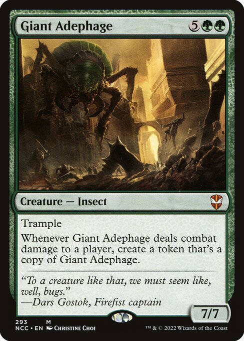 NCC: Giant Adephage
