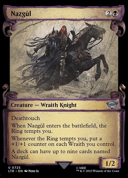 LTR: Nazgul (0725) (Showcase Scrolls)