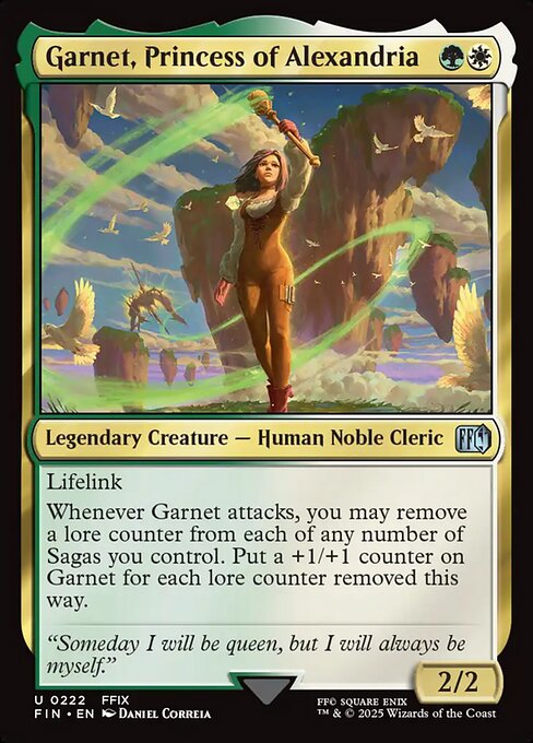 FIN: Garnet, Princess of Alexandria (Foil)