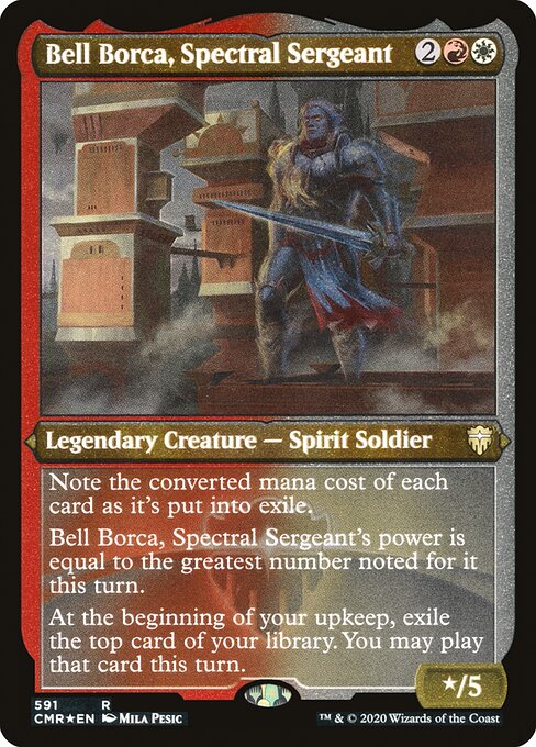 CMR: Bell Borca, Spectral Sergeant (Foil Etched)
