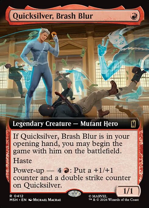 MSH: Quicksilver, Brash Blur (Extended Art)