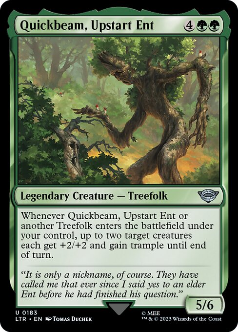 LTR: Quickbeam, Upstart Ent (Foil)