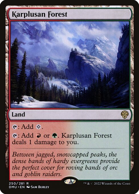 DMU: Karplusan Forest (Foil)