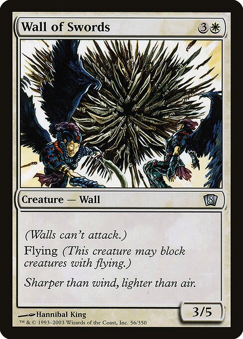 8ED: Wall of Swords (Foil)