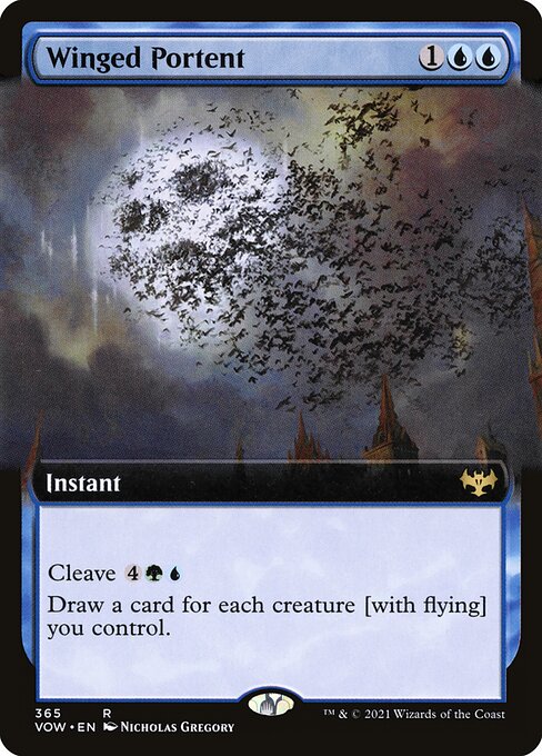 VOW: Winged Portent (Extended Art)