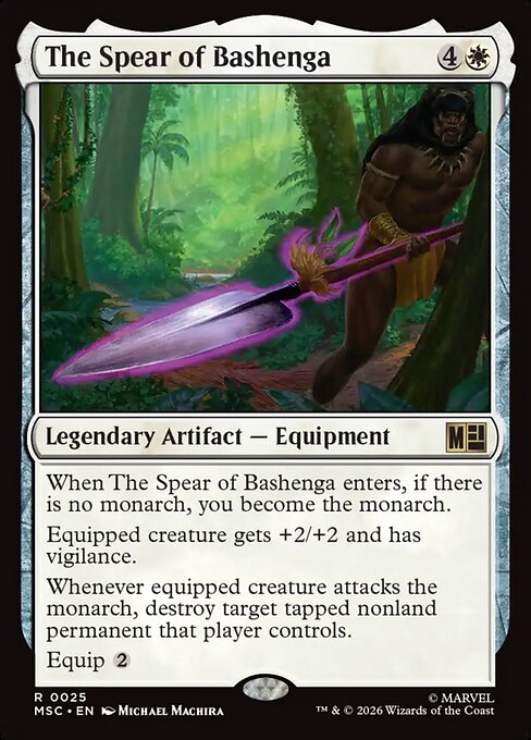 MSC: The Spear of Bashenga