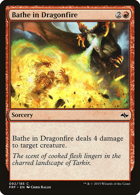 FRF: Bathe in Dragonfire (Foil)