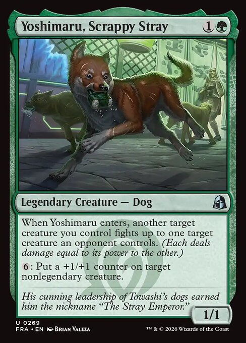 FRA: Yoshimaru, Scrappy Stray (Foil)