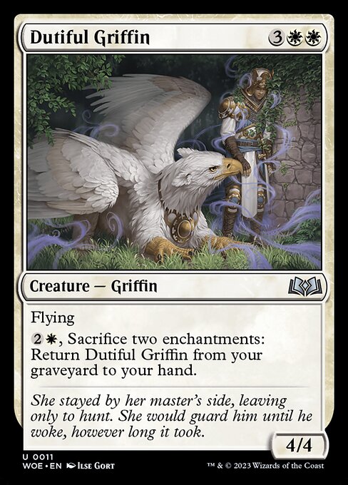 WOE: Dutiful Griffin (Foil)