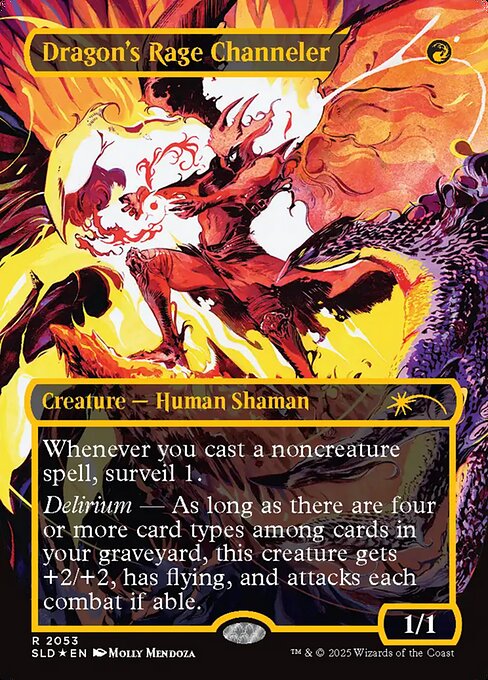 SLD: Dragon's Rage Channeler (2053) (Raised Foil)