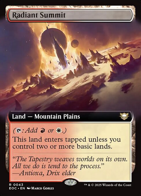 EOC: Radiant Summit (Extended Art)