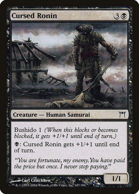 CHK: Cursed Ronin (Foil)