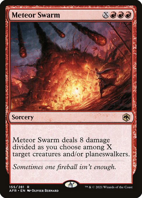 AFR: Meteor Swarm (Foil)