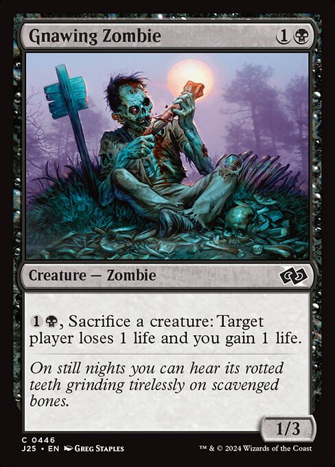 J25: Gnawing Zombie