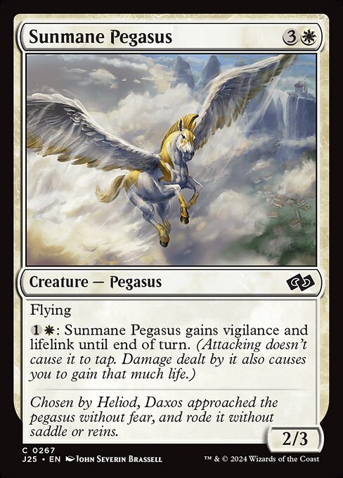 J25: Sunmane Pegasus
