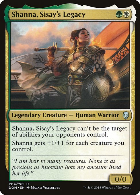 DOM: Shanna, Sisay's Legacy