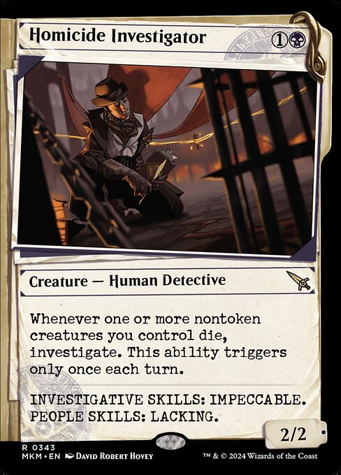 MKM: Homicide Investigator (Showcase) (Foil)