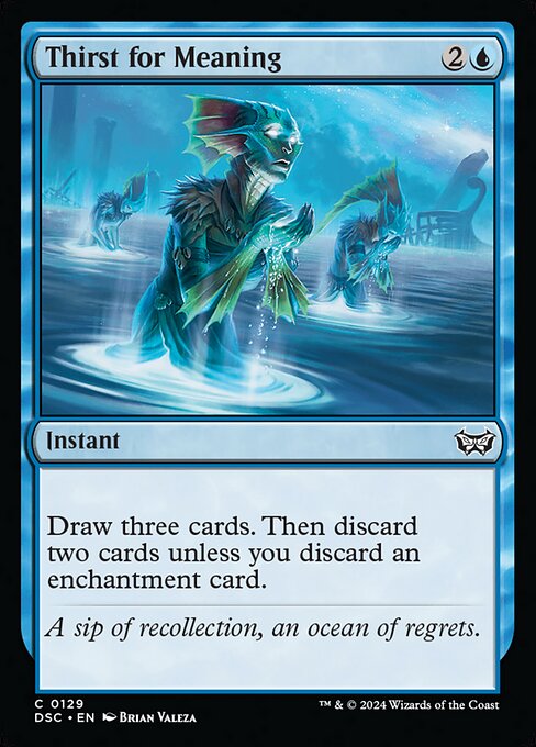 DSC: Thirst for Meaning