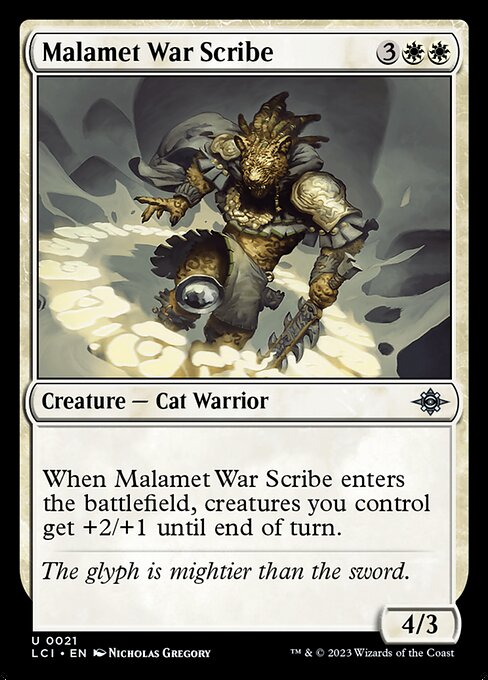 LCI: Malamet War Scribe