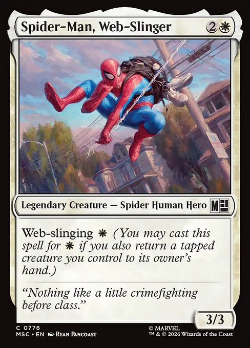 MSC: Spider-Man, Web-Slinger (Foil)