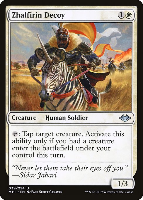 MH1: Zhalfirin Decoy (Foil)