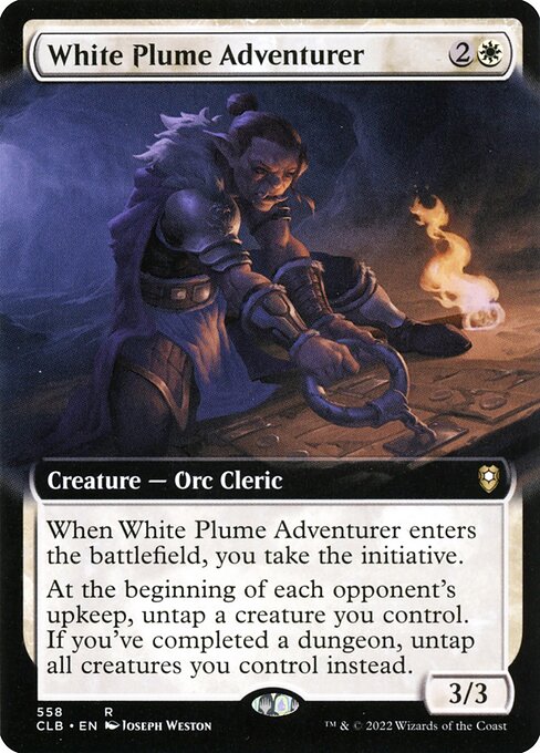 CLB: White Plume Adventurer (Extended Art)