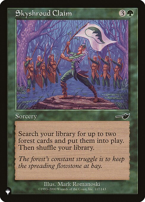 PLST: Skyshroud Claim